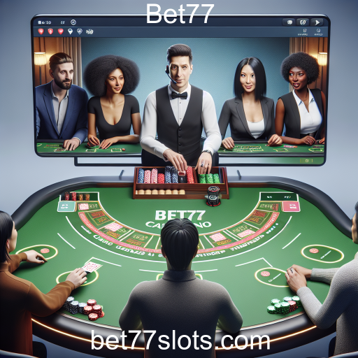 A Experiência Imersiva do Cassino Ao Vivo no Bet77